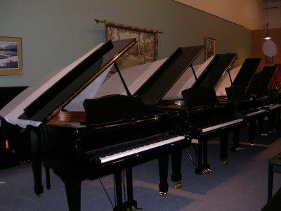 grand pianos