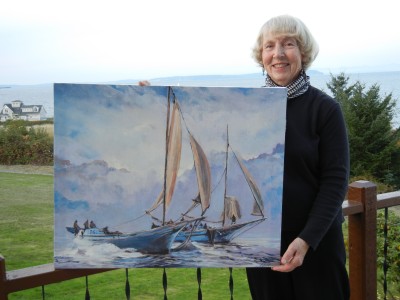 Skipjacks giclee by Judy Odell