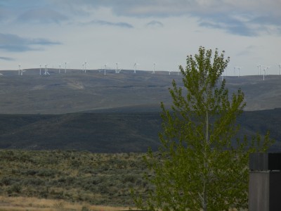 wind turbines gorge