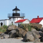 Point No Point Lighthouse by Mary-Saurdiff