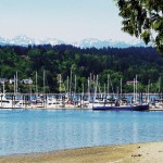 The Poulsbo Marina by Mary Saurdiff